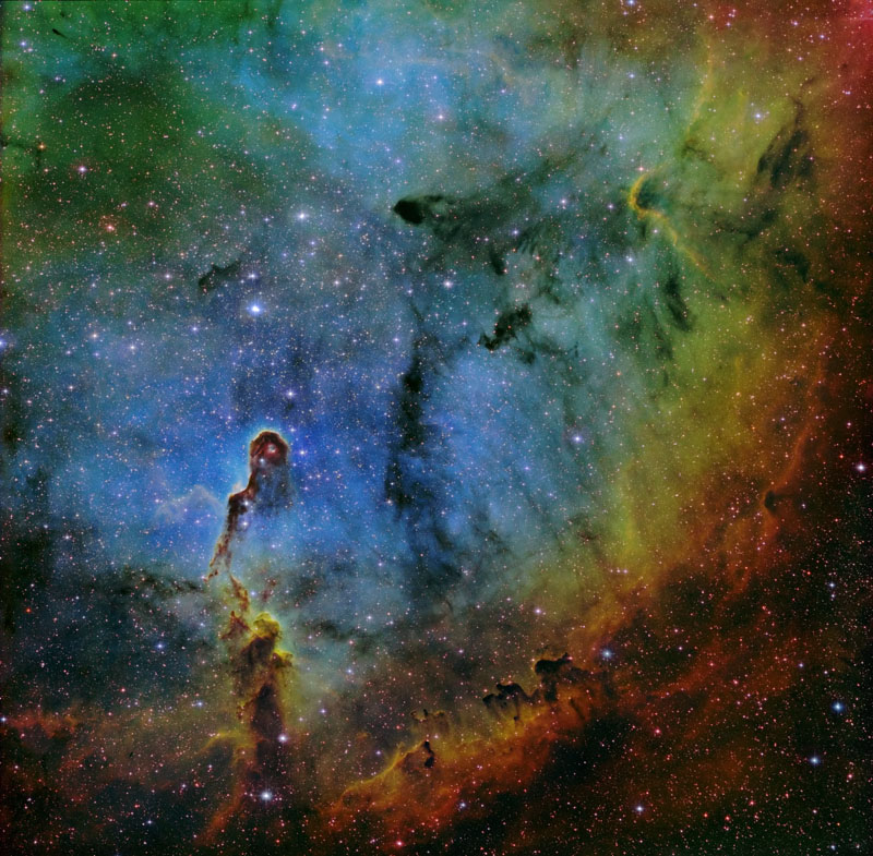 Elephant's Trunk and IC1396