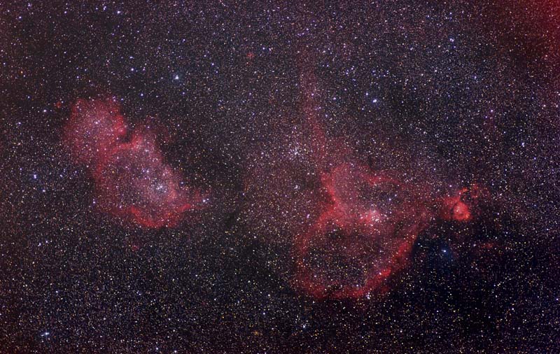 Heart & Soul Nebulae