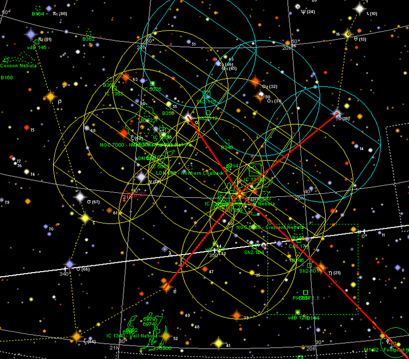 SkyMapPro mosaic layout